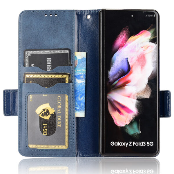 Samsung Galaxy Z Serie Muster Galaxy Z Fold4 Handyhülle Leder Mode – Bild 3