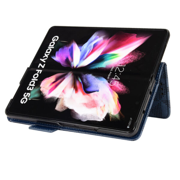 Samsung Galaxy Z Serie Muster Galaxy Z Fold4 Handyhülle Leder Mode – Bild 4