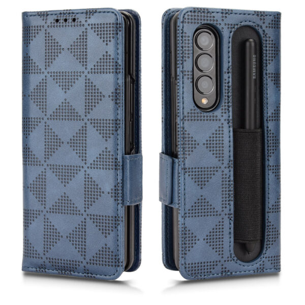 Samsung Galaxy Z Serie Muster Galaxy Z Fold4 Handyhülle Leder Mode