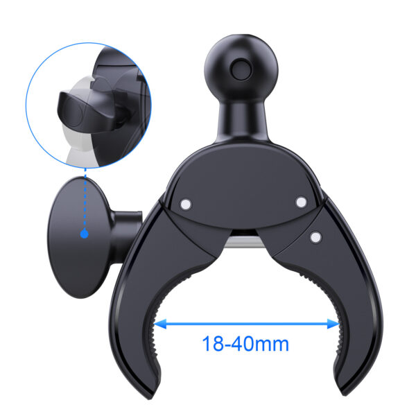 Handyhalterung Fahrrad Schwarz Handyhalter Einfach Universal – Bild 3